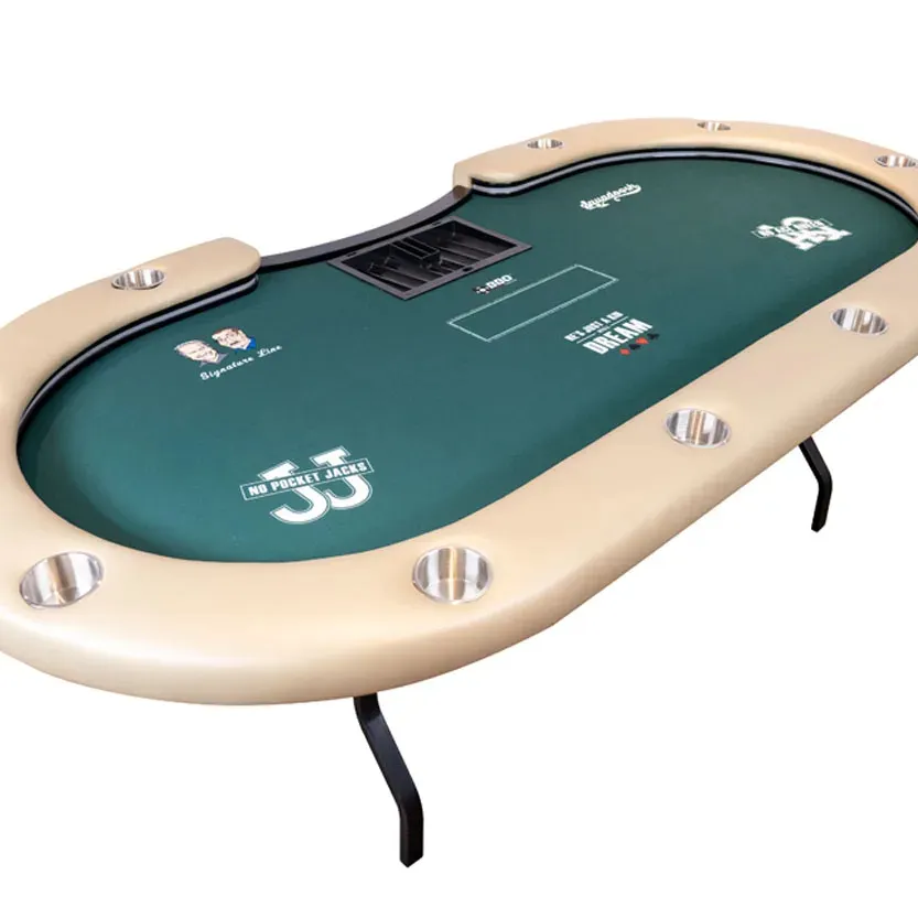 Moderne Luxe Op Maat Gemaakte Gokpokertafel Moderne Pokertafels Casino Verkopen In De Beste Kwaliteit