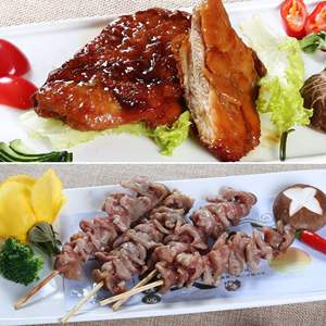 Brochetas <span class=keywords><strong>de</strong></span> Pollo Yakitori con Muslo <span class=keywords><strong>de</strong></span> Pollo Glaseado y Asado al Carbón, Estilo Japonés Auténtico, Directo <span class=keywords><strong>de</strong></span> Fábrica, para Servicio <span class=keywords><strong>de</strong></span> Alimentos - Product Image 4