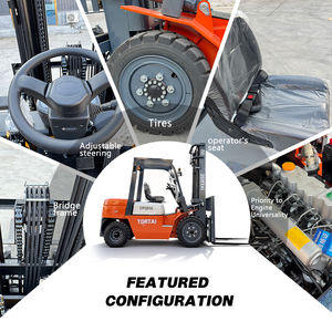 कम कीमत में 3 टन डीजल फोकलिफ्ट 3 टन 3.5 टन 4 टन 5 टन की सस्ती कीमत में खुरदरे क्षेत्र फोकलिफ्ट निर्माता एपा ईयू5 मानक - Product Image 3