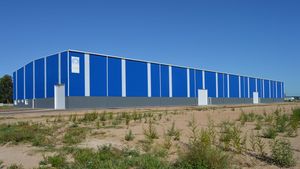 <span class=keywords><strong>Taller</strong></span> Industrial Prefabricado de Acero de Alta Resistencia, Almacén y Planta de Fabricación con Sistemas de Grúas - Product Image 5