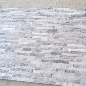 Panneau mural en pierre de culture de style design moderne gris nuage <span class=keywords><strong>ardoise</strong></span> de pavage extérieure ultra-mince revêtement extérieur en gros fendu - Product Image 1