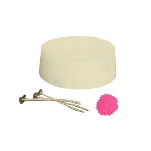 MUMHANE DIY Beeswax Cotton and Paraffin Candle Making <b>Kit</b> for Christmas Wedding Diwali Including Candle Snuffer - Product Image 1