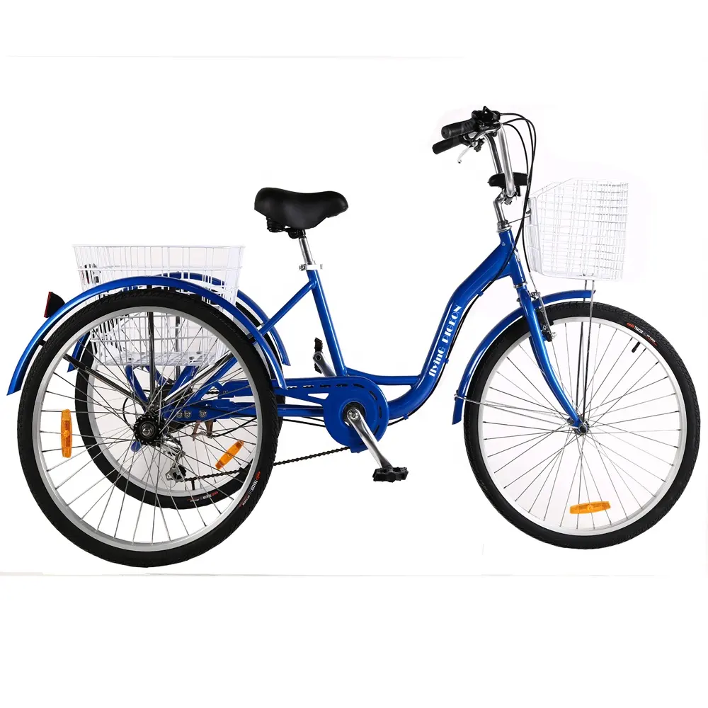 Hot Selling 24 "Aluminium Volwassen Driewielers Fietsen (FP-TRI19005)