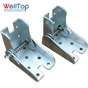 WELLTOP yeni gelenler mobilya donanım menteşeler gümüş <span class=keywords><strong>90</strong></span> derece kendinden kilitleme masa ayakları sandalye uzatma kat ayaklar - Product Image 6