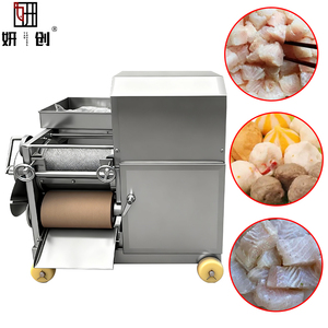Machine à boulettes de poisson entièrement automatique en acier inoxydable <span class=keywords><strong>Yido</strong></span>, 2,2 kW, 180-500 kg/h, machine à séparer les arêtes de poisson, crabe et crevettes - Product Image 4