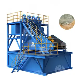 Satılık yüksek frekans madencilik ince kum yıkama makinesi su kum geri dönüşüm ekipmanları