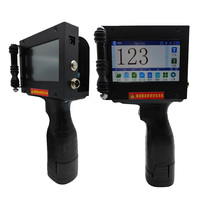 Imprimante jet d'encre électrique portable, codeur intelligent par lots pour surfaces irrégulières, marquage permanent à séchage rapide, QR/code-barres, best-seller aux États-Unis