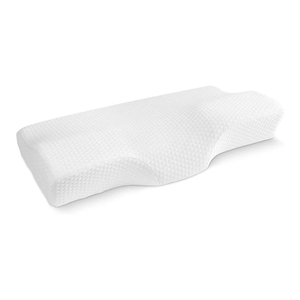 Oreiller de Massage orthopédique en mousse à mémoire de forme, vertèbres cervicales incurvées, avec fonction pour soulagement de la douleur du cou, Anti-ronflement, 1 pièce - Product Image 1