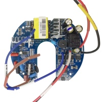 Contrôleur BLDC AC DC 12V 60W PCBA carte pilote pour Kit de moteur sans balais ventilateur de plafond connexion solaire avec télécommande IR