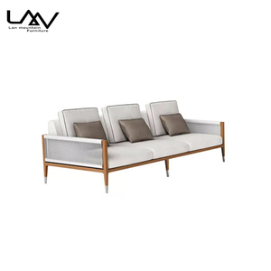 Meubles <span class=keywords><strong>de</strong></span> luxe tous temps meubles <span class=keywords><strong>de</strong></span> patio extérieur meubles en <span class=keywords><strong>bois</strong></span> <span class=keywords><strong>de</strong></span> teck ensemble <span class=keywords><strong>de</strong></span> <span class=keywords><strong>jardin</strong></span> en <span class=keywords><strong>bois</strong></span> corde tissé <span class=keywords><strong>grand</strong></span> ensemble <span class=keywords><strong>de</strong></span> canapé - Product Image 4