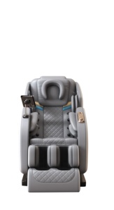 2025 lujo Ai música <span class=keywords><strong>Shiatsu</strong></span> cuerpo completo 4D gravedad cero 5D silla masaje mejor calidad moderna silla de masaje de presión de aire - Product Image 3