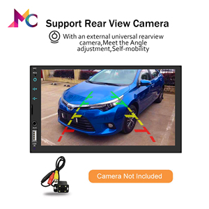 Carplay Android <span class=keywords><strong>t</strong></span>ự động phổ lớn khuếch đại 7 inch màn hình cảm ứng đài phá<span class=keywords><strong>t</strong></span> thanh hệ thống máy nghe nhạc 2DIN 2 DIN B <span class=keywords><strong>t</strong></span> đôi DIN xe Stereo - Product Image 5