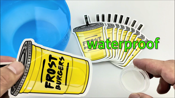 Custom Bulk Printing Adhesive Packaging Labels Set Design Individual ...