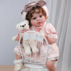 Lifereborn bebé 24 pulgadas 60cm realista suave <span class=keywords><strong>Reborn</strong></span> bebé muñecas niño Bebe <span class=keywords><strong>Reborn</strong></span> muñeca <span class=keywords><strong>para</strong></span> niña regalos - Product Image 1