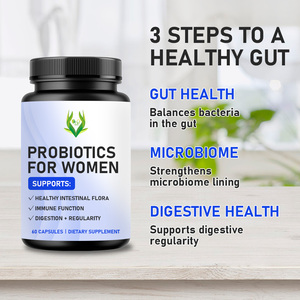 Probióticos OEM ODM para una flora intestinal saludable en mujeres, cápsulas con 20 mil millones de UFC, para la regularidad digestiva y el apoyo inmunológico. - Product Image 2