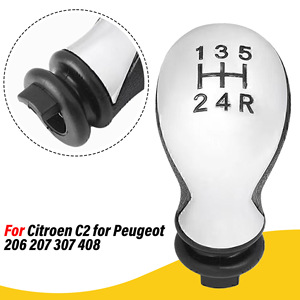 Pomo de Palanca de Cambios para Peugeot, de Aleación de Aluminio, para Transmisión Manual, Diseño Ergonómico, Adaptador de Bola Única - Product Image 2