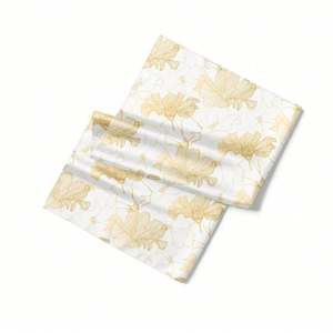 Écharpe en soie pour femmes, écharpe en soie de créateur pour dormir, écharpe en soie personnalisée - Product Image 6