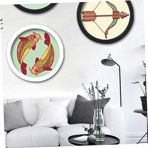 Customizable White Finish Circular <b>Wooden</b> <b>Picture</b> <b>Frame</b> for Arts and Crafts for Office Decor and Wall Display Dropshipping - Product Image 2