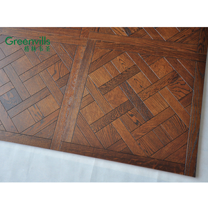 Suministro directo de fábrica, <span class=keywords><strong>parquet</strong></span> de roble blanco europeo, suelo de madera real cepillada, suelo de madera maciza de roble - Product Image 1