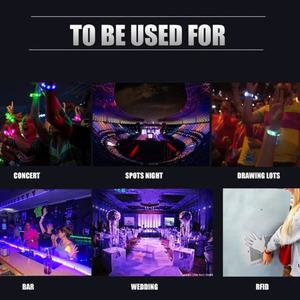 Bracelet LED en silicone lumineux DMX 2024, télécommandé et activé par le son, pour événements, festivals et fêtes - Vente en gros - Product Image 6