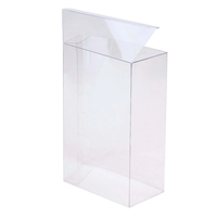 Boîte à rabat recyclable en plastique PET de 0.4mm pour les nouvelles figurines star-war Boîte transparente pour la série noire