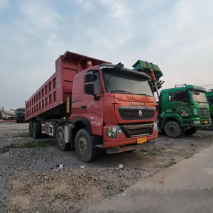 Camión Volquete Howo 6x4 de 10 Ruedas, Euro 3, Diésel, Nuevo, Remolque Basculante Izquierdo, 351-450hp, 31-40T, Cámara Trasera 360 - Product Image 6