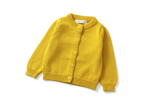 <span class=keywords><strong>Cardigan</strong></span> en coton tricoté style coréen pour enfants (garçons et filles) 2026 – Léger et décontracté pour superposition, idéal pour les 2-8 ans - Product Image 2