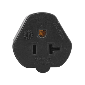 Adaptateur de prise mâle et femelle <span class=keywords><strong>NEMA</strong></span> 5-15P vers <span class=keywords><strong>5-20R</strong></span> RV, adaptateur de prise domestique 15 ampères vers adaptateur d'alimentation CA 20 ampères - Product Image 5