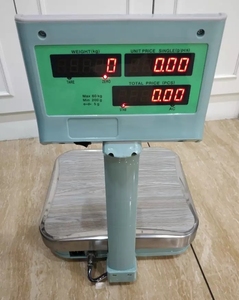 Nền Tảng Quy Mô Nhỏ Kỹ Thuật Số Cân Quy Mô Máy Công Nghiệp Không Thấm Nước Nền Tảng Thép Không Gỉ Quy Mô 60Kg - Product Image 2