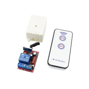 ตัวควบคุม RF อัจฉริยะ 1 ช่อง Makerfabs AC 110V-220V ระยะ 10ม.-50ม. พร้อมรีเลย์รับสัญญาณและรีโมทสองปุ่ม H444 - Product Image 1