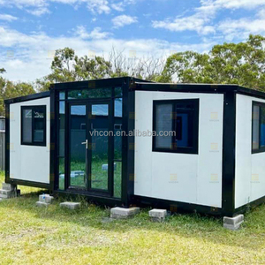 Rumah Kontainer Modular Profesional Mudah Dibangun, Penyimpanan Kecil untuk Kantor Kamp Pekerja, Rumah Kontainer Paket Datar Lebar Ganda dengan Perabotan - Product Image 3