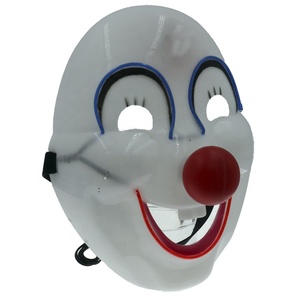 Muestra gratis de <span class=keywords><strong>Halloween</strong></span> Navidad luz EL alambre máscara LED <span class=keywords><strong>purga</strong></span> máscara para fiesta de disfraces - Product Image 2