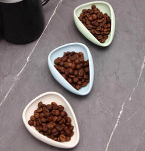 Utensilios de Barista Ecológicos, Accesorios para Platos de Té, Plato para Granos de Espresso, Bandeja Dosificadora, Taza Medidora de Cerámica - Product Image 6