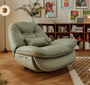 <span class=keywords><strong>โซฟา</strong></span>ปรับเอนนอนแบบขายส่ง เฟอร์นิเจอร์ห้องนั่งเล่นแบบปรับได้ เก้าอี้โซฟาปรับเอนนอนไฟฟ้าแบบที่นั่งเดี่ยว - Product Image 2