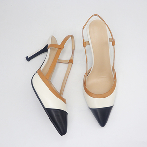 Sandales de créateur à lacets avec talons sandales sexy robe d'été pour femmes chaussures sandales blanches pour femmes - Product Image 3