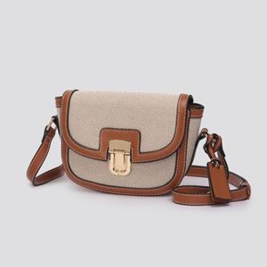 Bolso Bandolera Cuadrado Pequeño Retro-Chic para Mujer, con Bloques de Color, Multiusos, Resistente al Agua, con una Sola Correa - Product Image 2