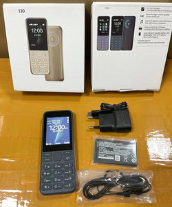 Teléfono Celular Económico con Doble SIM, Modelo No 130 2023, Pantalla de 2.4 Pulgadas, Teclado, 2G, Desbloqueado, Tipo Barra, 105 106 - Product Image 5