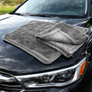 Paños de Limpieza de Microfibra Personalizados con Bucle Retorcido, Toalla de Poliéster Suave de Secado Rápido para Uso Doméstico, Lavado de Autos, Limpieza de Ventanas, con Logotipo - Product Image 1