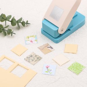 Perforatrice de papier personnalisée, outil de loisirs créatifs, perforatrice rectangulaire pour cartes, perforatrice carrée pour étiquettes - Product Image 5