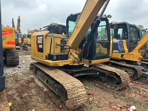 Excavatrice sur chenilles hydraulique CAT 308E d'occasion de haute qualité, 8,4 tonnes, moteur C3.3B 3 cylindres, godet de 0,23 m, grappin de 4,15 m, usage industriel - Product Image 3