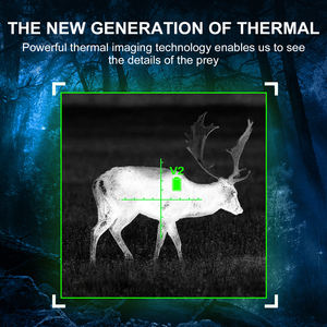 แว่นตาถ่ายภาพความร้อนความละเอียดสูง 7 เท่า มองเห็นในเวลากลางคืน ความละเอียด 320x320 ระยะการใช้งานจริง 320 หลา ปรับความสว่างได้ 5 ระดับ 30 เฟรมต่อวินาที - Product Image 5