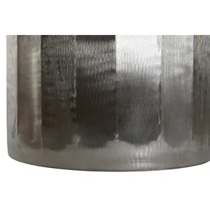 Set di 2 Tavolini Laterali in Metallo 42X42X52 con Piano Dorato - Product Image 5