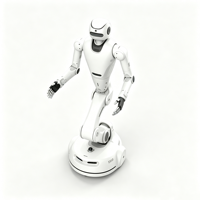 Robots Colaborativos Humanoides Hirobot A2CR-W1, Material Compuesto Metálico de Alta Resistencia, Software Personalizable, AC220V 700W, Uso Industrial