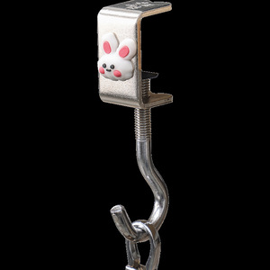 Zhan Han <b>Desk</b> Hook 360 Degree <b>Rotating</b> Iron Hook For Backpack Student Use - Product Image 4