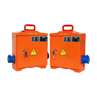 Boîte de distribution industrielle 16A 3 pôles, interrupteur principal DZ15, boîtier ABS étanche IP54, sortie monophasée 220V, 20 prises