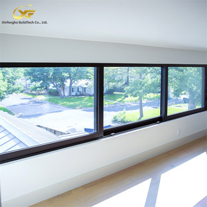 थोक स्लाइडिंग साउंडप्रूफ वाणिज्यिक प्रभाव रेटेड ग्लास खिड़कियां उच्च सुरक्षा स्लाइडिंग विंडो - Product Image 6
