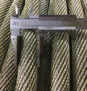 Cable <span class=keywords><strong>de</strong></span> Acero Galvanizado Recubierto <span class=keywords><strong>de</strong></span> PE <span class=keywords><strong>de</strong></span> Alta Resistencia a <span class=keywords><strong>Precio</strong></span> <span class=keywords><strong>de</strong></span> Fabricante para Grúa, Cabrestante, Remolque, <span class=keywords><strong>Amarre</strong></span>, Elevación, 42 mm, 52 mm - Product Image 5