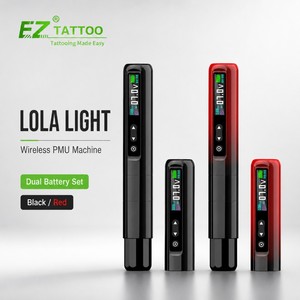 Máquina de Tatuaje Inalámbrica EZ <span class=keywords><strong>Lola</strong></span> Light PMU con Batería Adicional de 800mAh, Motor sin Núcleo, <span class=keywords><strong>Pluma</strong></span> de Maquillaje Permanente para Delineador de Ojos y SMP - Product Image 1