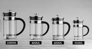 Presse à café française en acier inoxydable et en <span class=keywords><strong>verre</strong></span> de qualité SEECIN, presse à café française de cuisine - Product Image 6