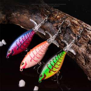 Leurre de pêche artificiel LureStorm 6,5 cm/6,5 g 9 cm/12,3 g, appâts durs <span class=keywords><strong>en</strong></span> plastique pour la pêche au sandre et au cabillaud <span class=keywords><strong>en</strong></span> eau salée et <span class=keywords><strong>en</strong></span> eau douce - Product Image 3